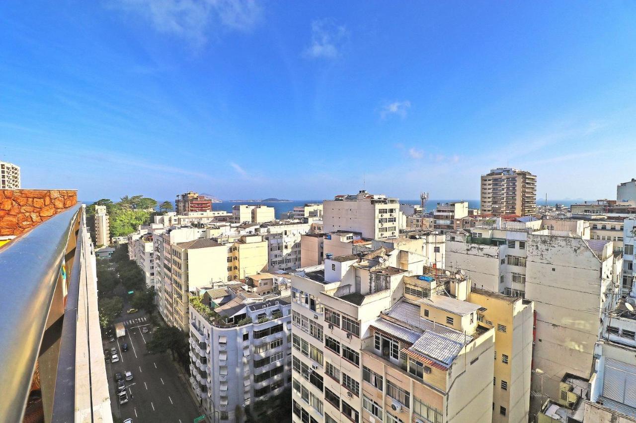 Amável cobertura duplex com piscina particular, a 2 minutos da praia de Copacabana! Rio de Janeiro Exterior foto