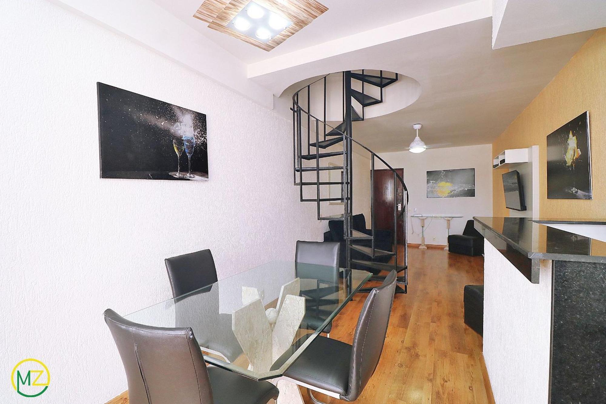 Amável cobertura duplex com piscina particular, a 2 minutos da praia de Copacabana! Rio de Janeiro Exterior foto